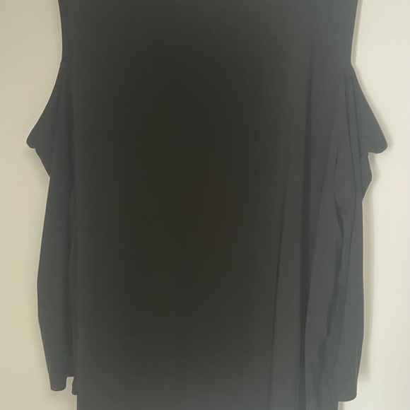 Black cold shoulder top 18/20 - Picture 5 of 6